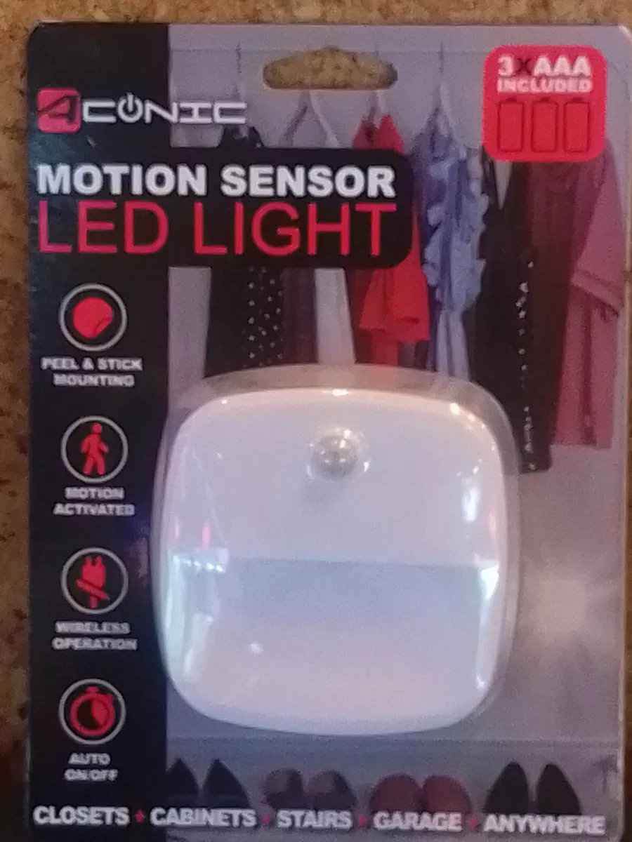 Aconic motion sensor led light deals