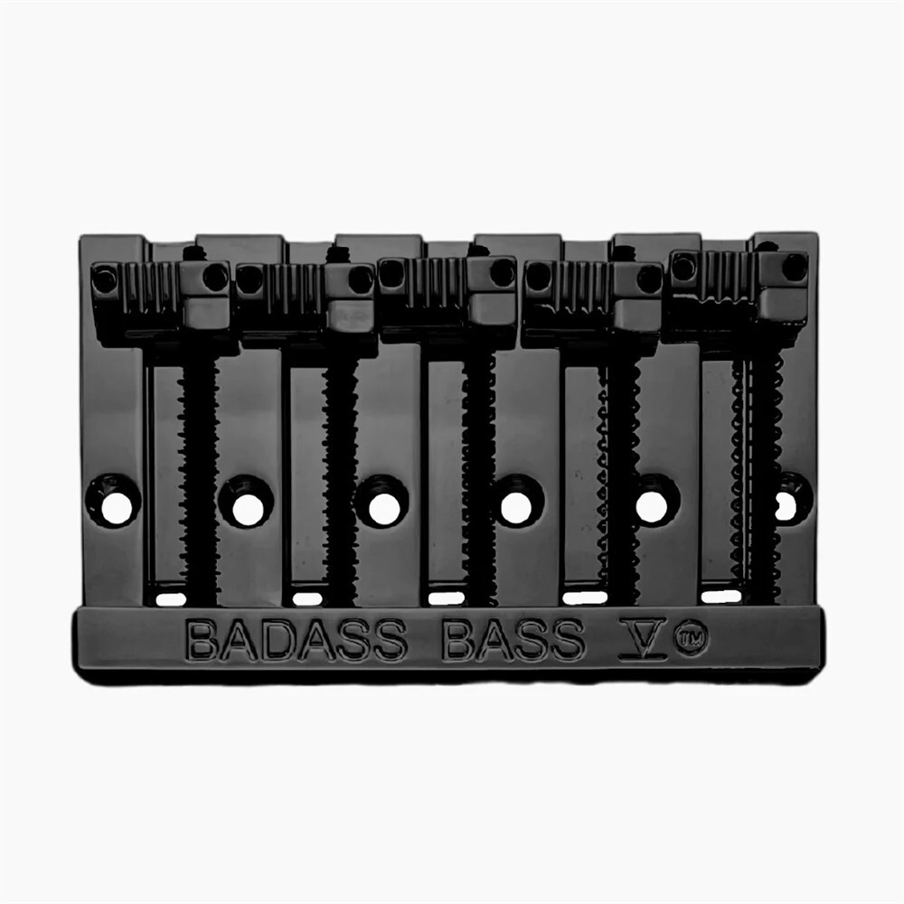 ベース Leo Quan Badass V5 BLACK NEW Leo Quan Badass Bass V 5-String Bass Bridge - BLACK | eBay