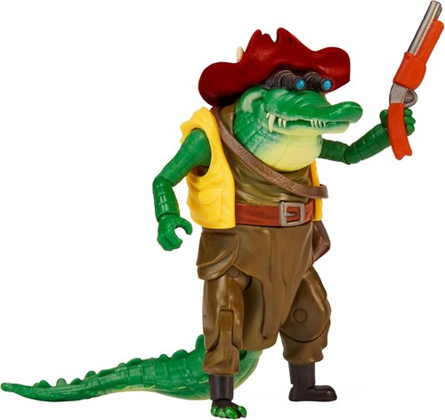 New TMNT Mutant Mayhem Leatherhead Rockin Croc Action Figure 2023 Playmates Toys - Picture 3 of 8