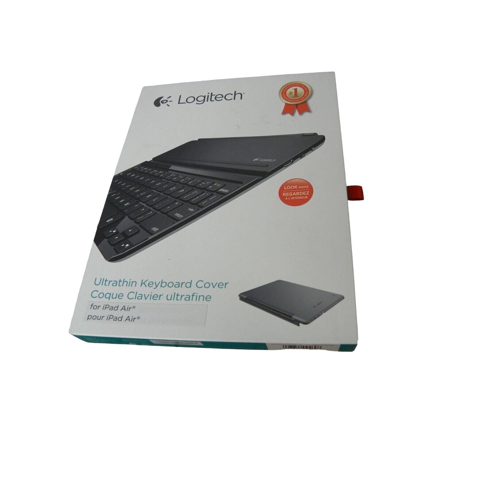 Logitech Ultrathin Keyboard Cover for iPad Air i5 Grey Tested Works | eBay