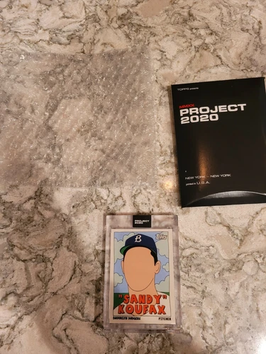 2020 Topps Project 2020 PR /6607 Sandy Koufax Fucci #76 HOF QTY