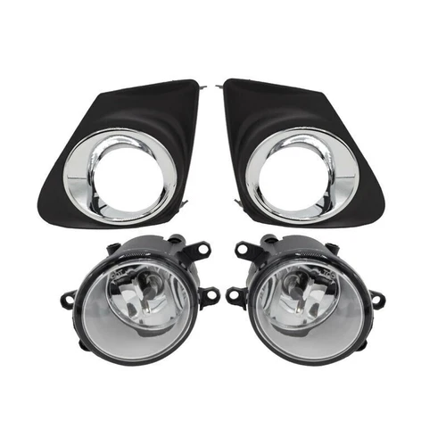 For 2011- 2013 Toyota Corolla Front Bumper Grille + Headlights +Fog Light Set - Picture 20 of 23