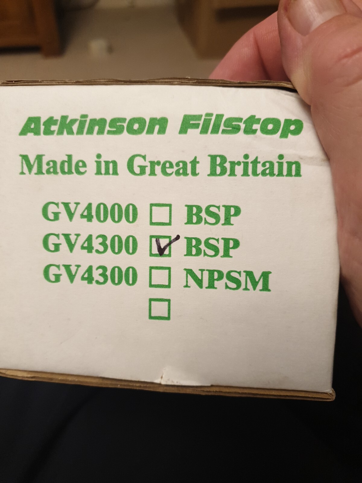 Atkinson Overfill Prevention Valve. Heating Oil Tank Safety Fill Valve