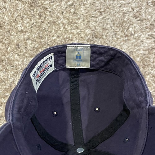 Vintage Notre Dame Fighting Irish Twins Enterprise Franchise Fitted M Hat Blue - Picture 10 of 14