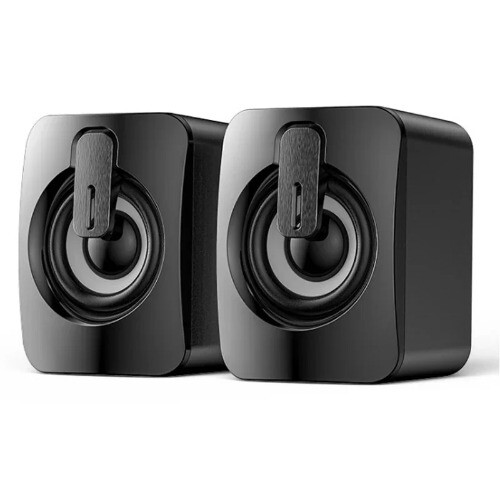 Altoparlante per computer suono stereo con microfono 3,5 mm altoparlante altoparlante per computer - Foto 13 di 14
