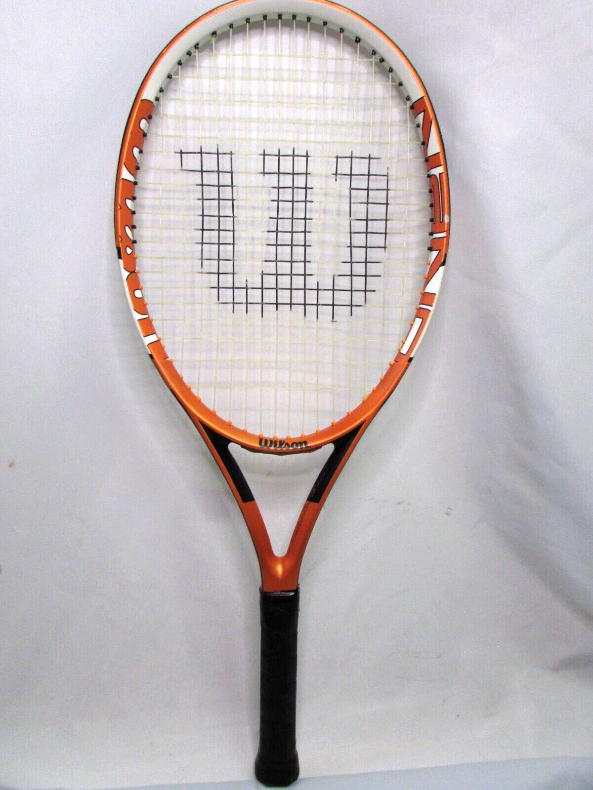 ✨Wilson Nano 26 Carbon Tour Tennis Racquet 16x19 27.5&rdquo; 9