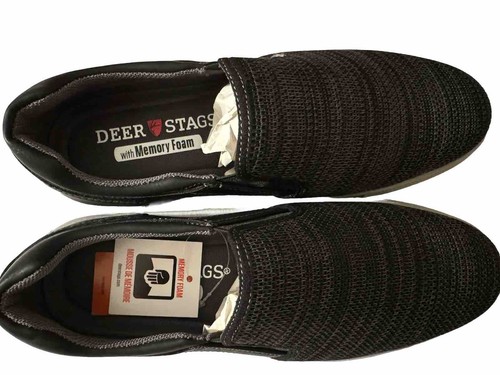 DEER STAGS Herren Bryce Komfort Slipper Mode Turnschuhe Größe M8 (Neu im Karton) - Bild 5 von 7