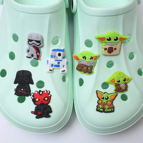 1pcs Miniso Yoda Baby Popular Movie Series shoe Charms Designer for Shoe Charms - Picture 4 of 26