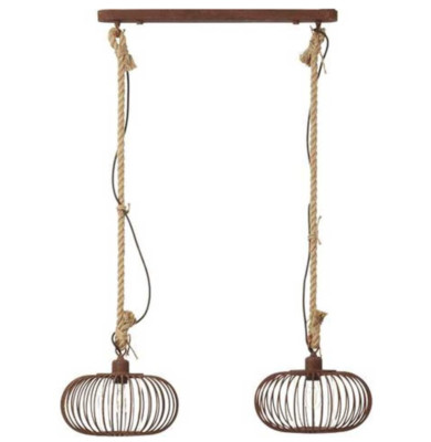Brilliant Lampe Pendellampe Pendelleuchte Pendel Leuchte Rost 72172/55 