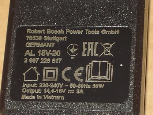 Bosch AL 18V - 20 Ladegerät für Bosch-Li Akku 14,4-18V 2 Ah neu + geprüft - Bild 5 von 9