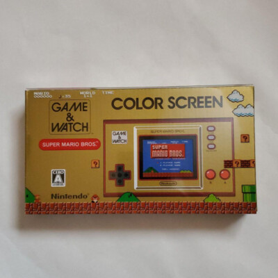 Nintendo Game & Watch Super Mario Bros. Unopened limited