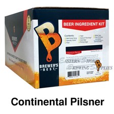 Continental Pilsner - Brewers Best 5 Gallon Beer Making Ingredient Kit