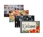 Bibb Home 1-2 Pack Anti Fatigue Cushioned Kitchen Mats