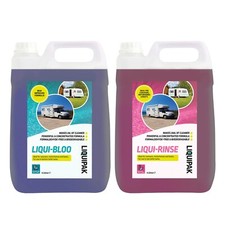 Blue Pink Caravan Toilet Chemicals, Concentrated Fluid for Caravan Motorhome WC