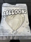 LARGE BALLOONS  X 10 WHITE 36 INCH DIAMETER Quality  PROFESSIONAL Quality LATEX
