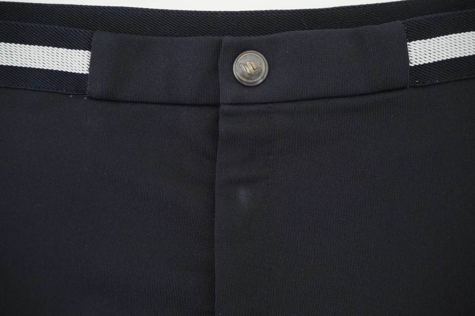 Pantalones Cortos Tenis FILA Vintage Azul Marino Clásicos Años 90 Retro Estilo Deportivo Hecho en Italia Foto 3 de 4