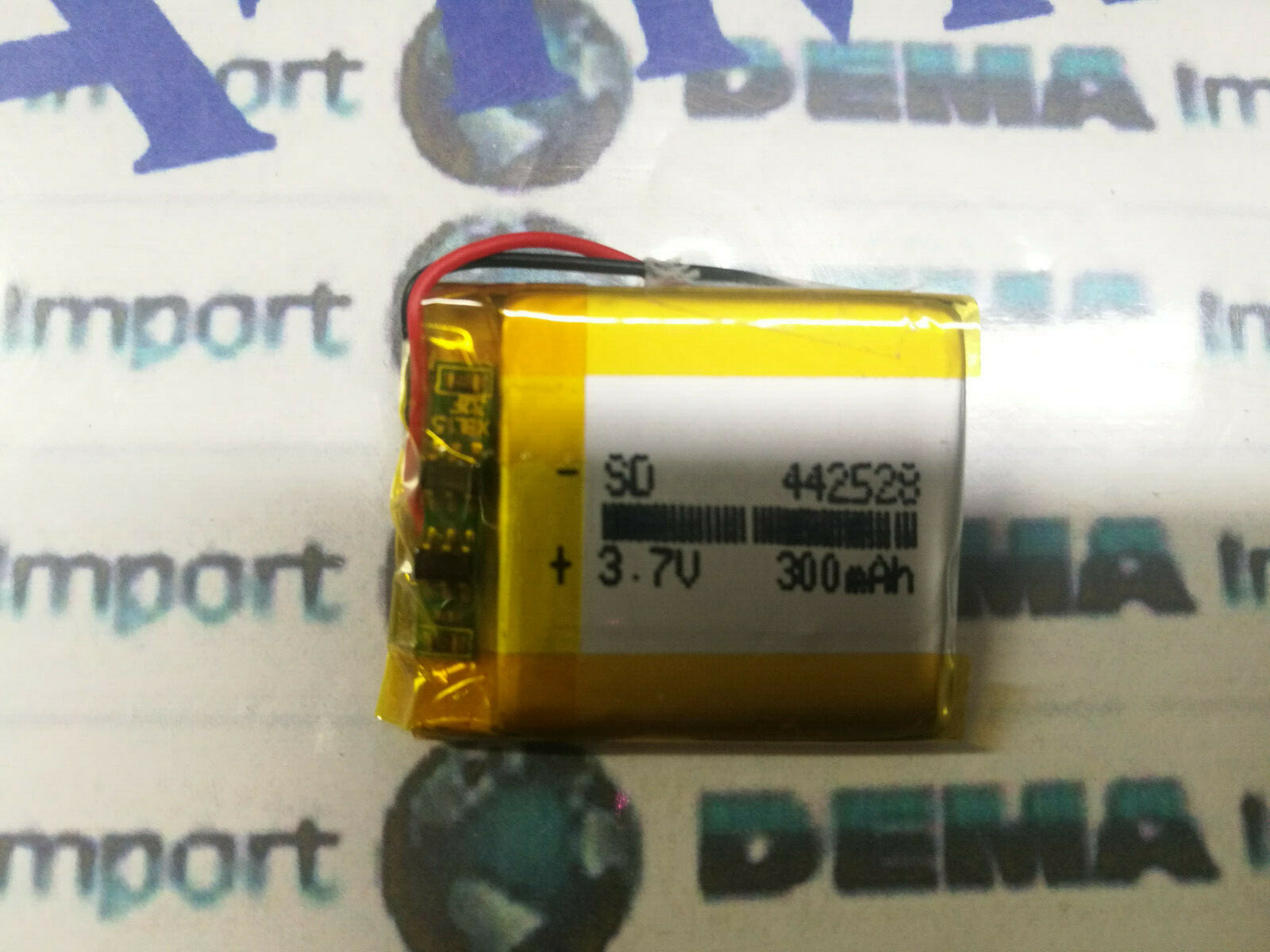 batterie a litio di polimeri mha e misure per dispositivi elettronici