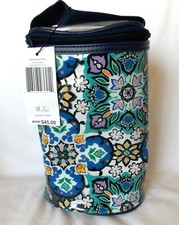 Vera Bradley LISBON MEDALLION COOL Clear Lotion bag NEW