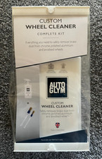 Autoglym Custom Wheel Cleaner Complete Kit + 2 Wheel Brushes Detailing Kit