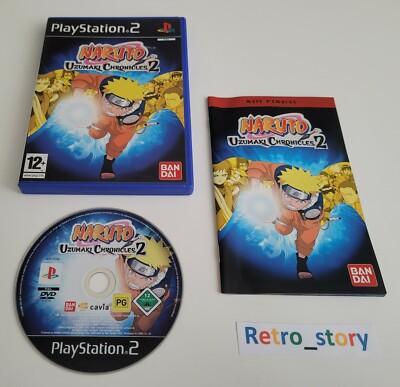 Jeu PS2 NARUTO: Uzumaki Chronicles - Version Française Complète (Boîte, Notice) - Bon État