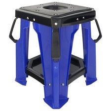 Motocross Pro Stand MX Pro Ridge Service Stand Stool - Blue