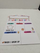 First  Last Day of School Board - 30pack Back to School Sign - Double Sided 1st