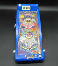 Vintage SONIC Flipper Spiel 1992 Sonic the Hedgehog Sega Tabletop TOMY Spielzeug