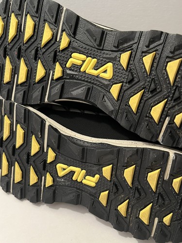 FILA Evergrand TR 21.5 Black Tan Yellow Trail Running Shoes Women’s Size 8.5 - Picture 18 of 18