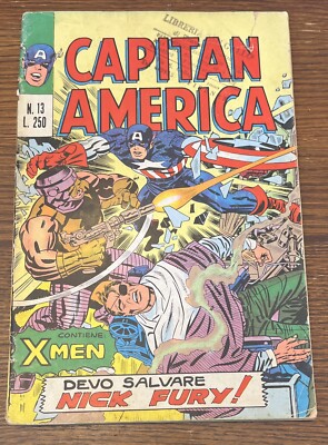 Captain America (Capitan America) Italian comic book - 1973 Marvel