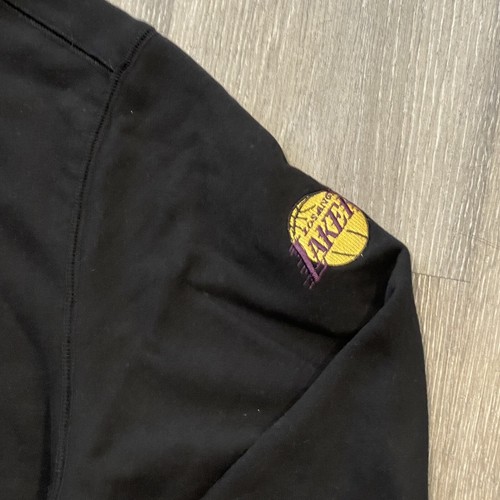 Two Hype LA Lakers 90's Team Kente Letter Performance Pullover Hoodie NBA Sz M - Picture 8 of 12