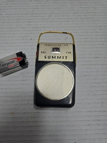 Vintage Summit Transistor Radio, Model FR-601, AM Band, 6 Transistors, - Picture 11 of 11