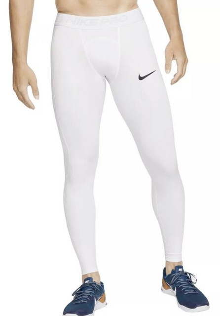 Nike Therma Tights Pro Dri Fit White 