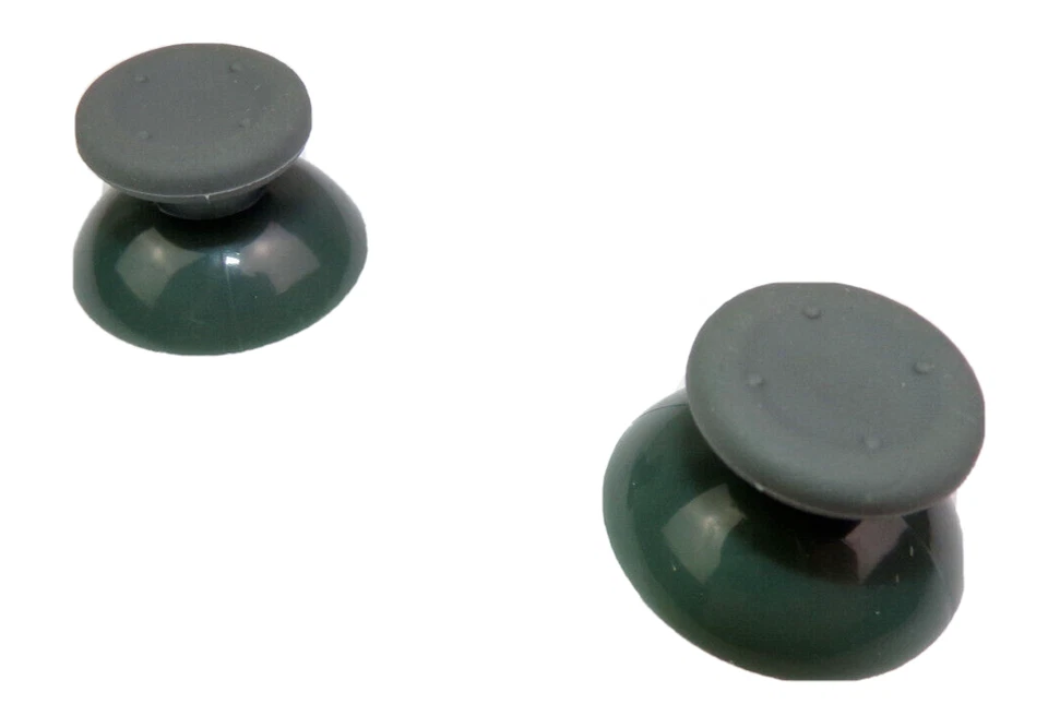 2 Xbox 360 Thumbsticks Gray Joysticks Analog Cover Sticks Grip Cap Axis Replace - Image 4 of 4