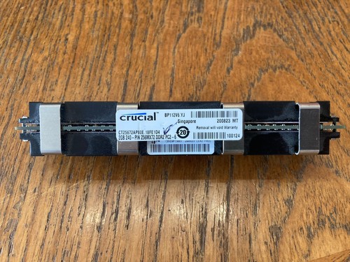 2 GB RAM 800mhz DDR2 PC2-6400 FB-DIMM 240pin ECC from Mac Pro 3,1 (early 2008) - Picture 1 of 4