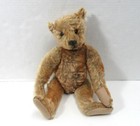 Vintage Steiff? Mohair Teddy Bear Black Button Eyes Jointed Excelsior 16"