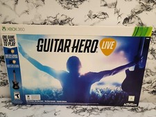 Xbox 360~ Guitar Hero Live Bundle~ Band New Sealed