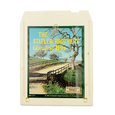 The Statler Brothers' Greatest Hits 8-Track Tape RD8-5965 Reader's 1985 Untested