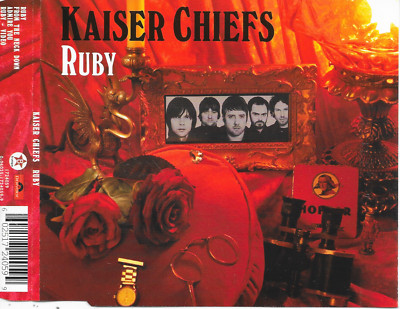 KAISER CHIEFS - Ruby CD MAXI Single 3TR Enhanced 2007 Europe 