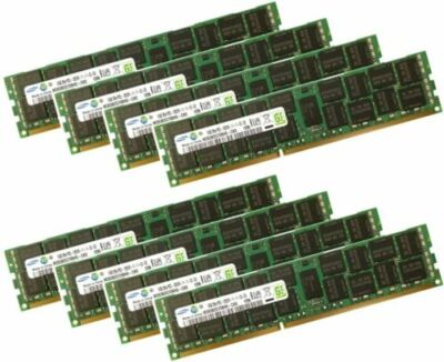 8x 16GB 128GB ECC REG DDR3 1600MHz PC3-12800R RAM für IBM Lenovo X220  (7906)
