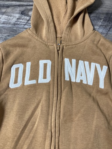 Old Navy Toddler Girls Or Boys Long Sleeve Full Zip Hoodie Size 5T Mustard Color