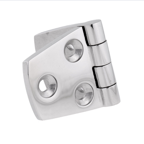 2 piezas bisagra de puerta de cubierta 76X38 mm acero inoxidable 6 orificios gabinete de fundición escotilla bisagra - Imagen 4 de 7