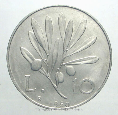 Repubblica - 10 Lire Ulivo / Pegaso dal 1948 al 1950 da BB a FDC + Varianti - Foto 20 di 24