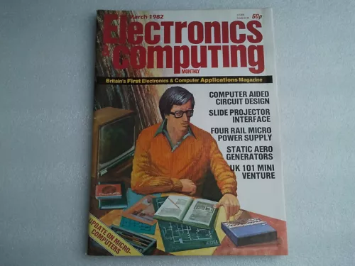 1982 Electronics & Computing Monthly Magazine Issue 10 ZX81 Acorn Atom Vic20 era