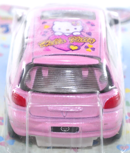 Rare Vintage Hello Kitty Toyota Vitz Diecast Pullback Car Unused Deadstock Pink - Picture 10 of 20