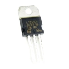 10PCS STMicroelectronics L7815CV Voltage Regulator IC REG LINEAR 15V 1.5A TO220