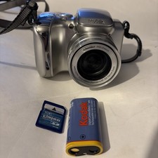 Kodak EasyShare Z612 Silver 12X Optical Zoom Digital Camera 6.1 Tested Working