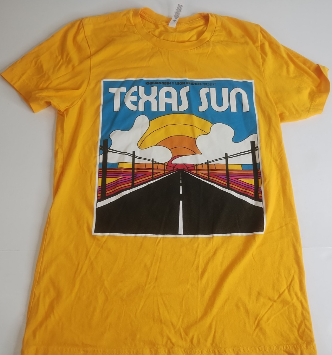 khruangbin texas sun shirt medium leon bridges jam band | eBay