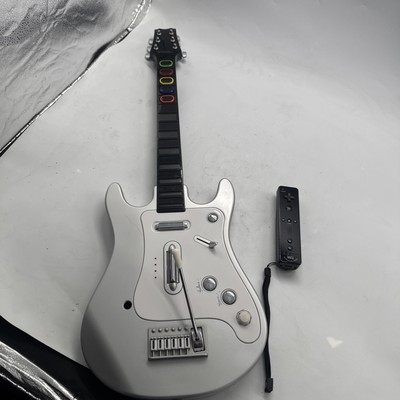 Rockstar Guitar Nintendo Wii Psyclone Essentials With OEM Black Wii Remote