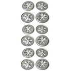 60 Stück Metallklemmplatte Abdeckung Montageclips für den Sitz N90335004