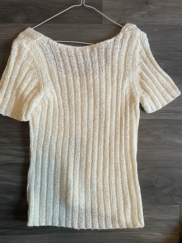 Top tejido M&S Per Una talla M nuevo con etiquetas - Imagen 2 de 2